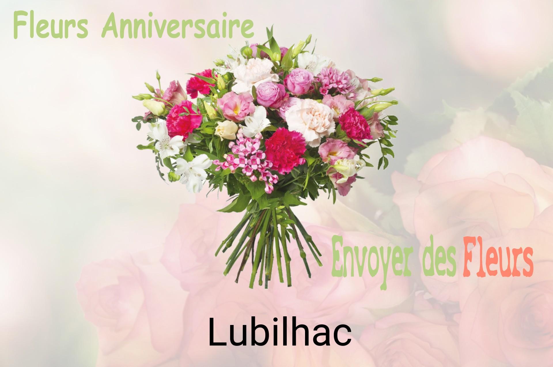 Bouquet de fleurs d’anniversaire livré à Lubilhac